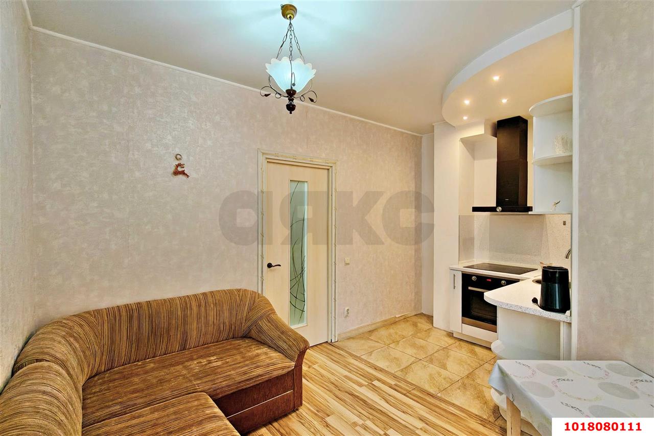 Фото №2: 1-комнатная квартира 43&nbsp;м², 5/9&nbsp;эт. - Краснодар, Прикубанский внутригородской округ, мкр. Музыкальный, ул. имени Мусоргского М.П., 6/1