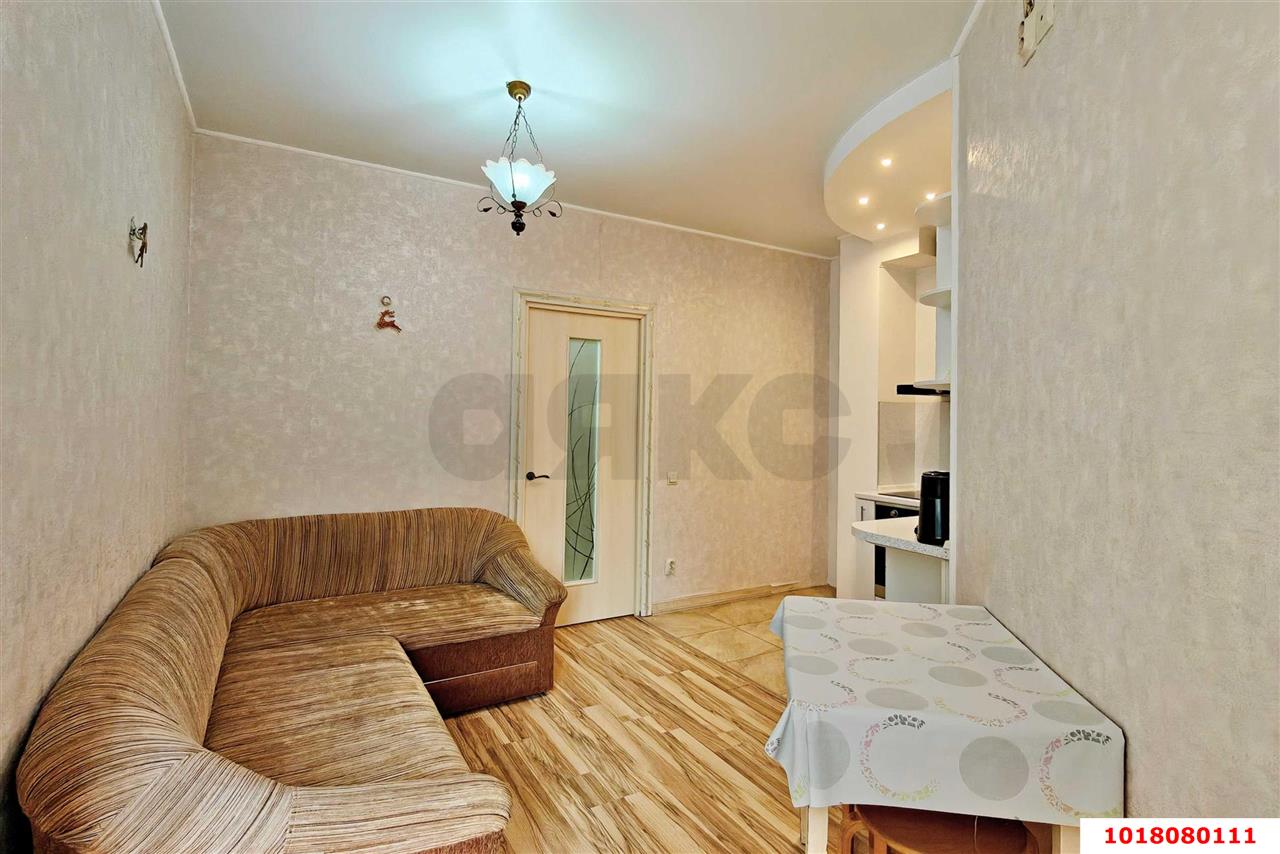 Фото №5: 1-комнатная квартира 43&nbsp;м², 5/9&nbsp;эт. - Краснодар, Прикубанский внутригородской округ, мкр. Музыкальный, ул. имени Мусоргского М.П., 6/1