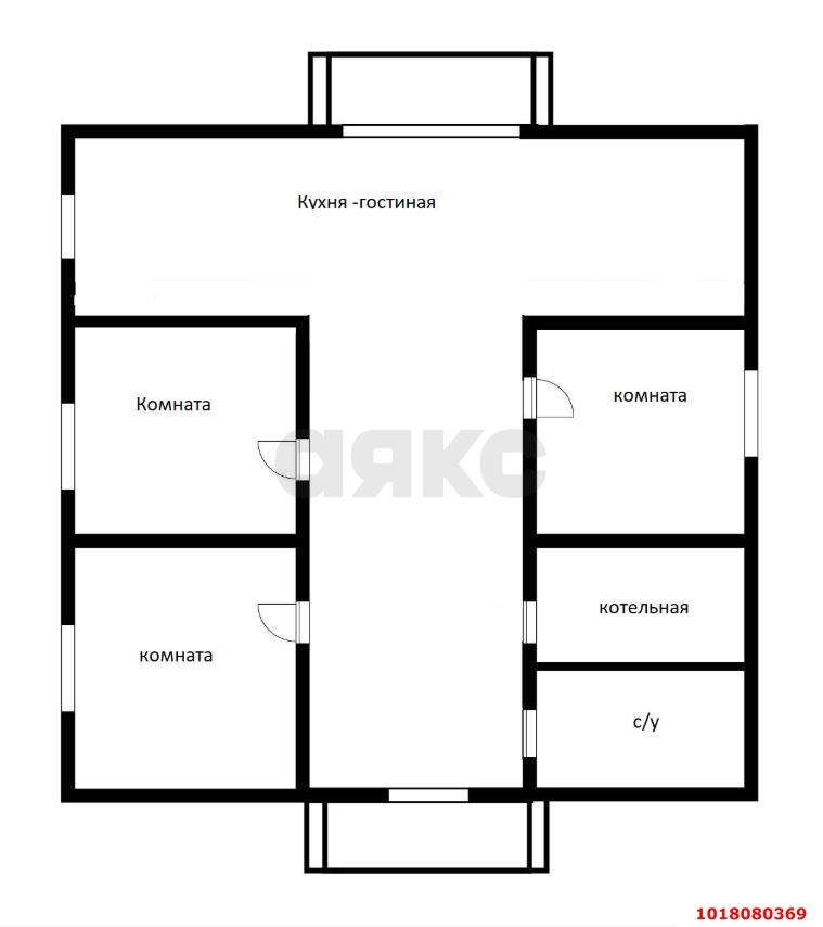 Фото №24: Дом 80&nbsp;м² + 3&nbsp;сот., 1&nbsp;эт. - Российский, мкр. Прикубанский внутригородской округ, ул. Рязанская