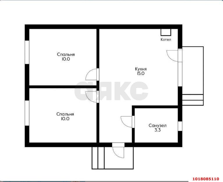 Фото №4: Дом 43&nbsp;м² + 2.5&nbsp;сот., 1&nbsp;эт. - Южный, п. коттеджный  Южная столица, пер. 7-й Волжский, 7