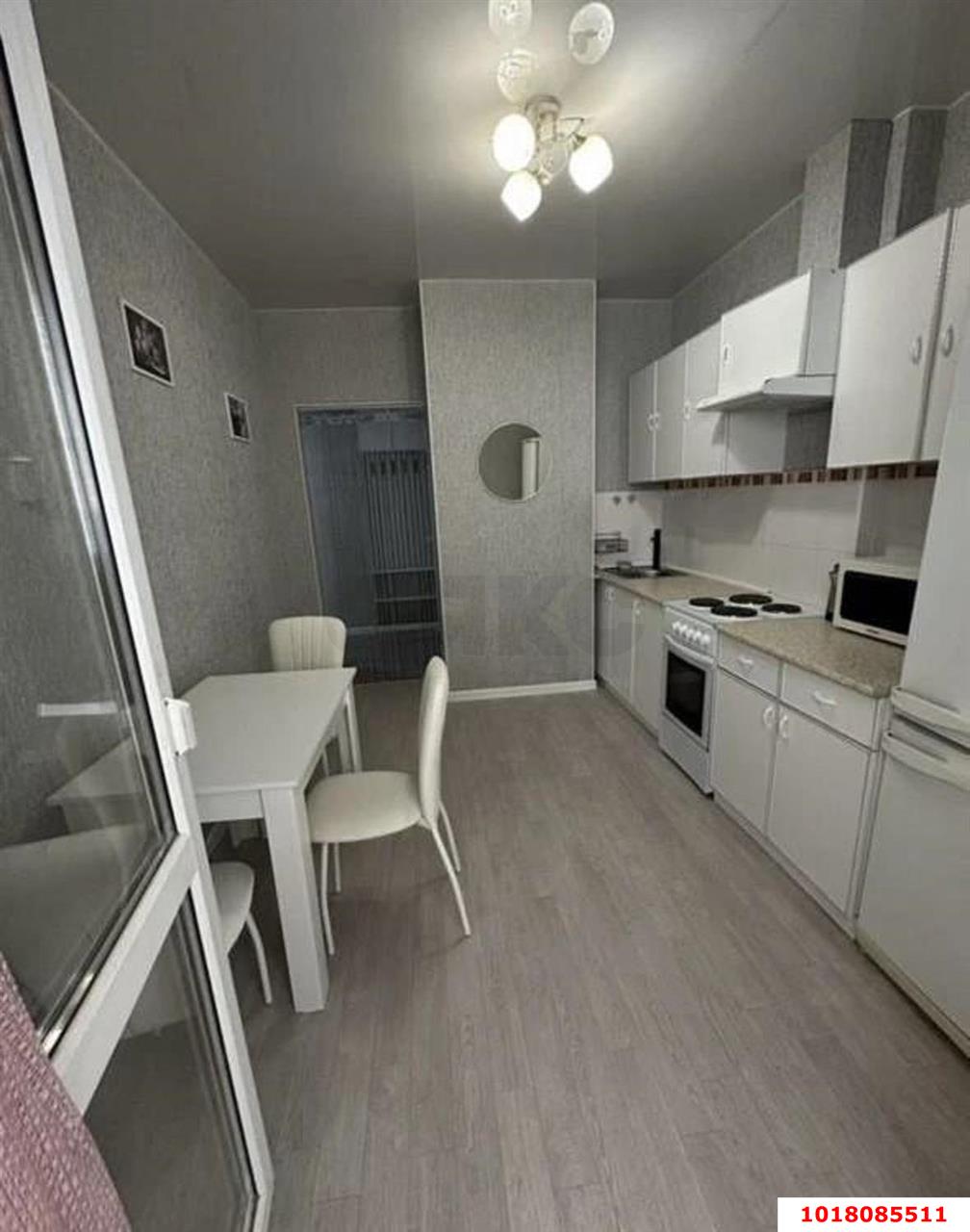 Фото №4: 1-комнатная квартира 30&nbsp;м², 6/18&nbsp;эт. - Краснодар, Прикубанский внутригородской округ, Музыкальный, мкр. ЖК Притяжение, ул. Московская, 118к1
