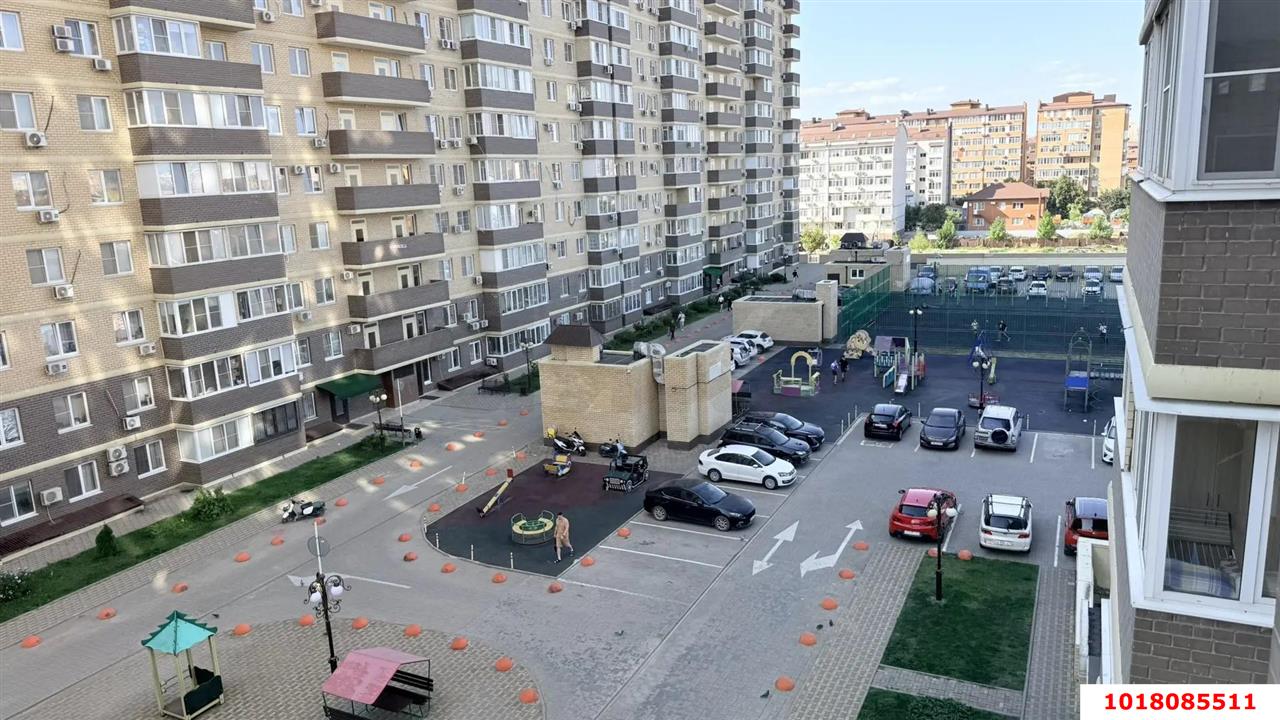 Фото №8: 1-комнатная квартира 30&nbsp;м², 6/18&nbsp;эт. - Краснодар, Прикубанский внутригородской округ, Музыкальный, мкр. ЖК Притяжение, ул. Московская, 118к1