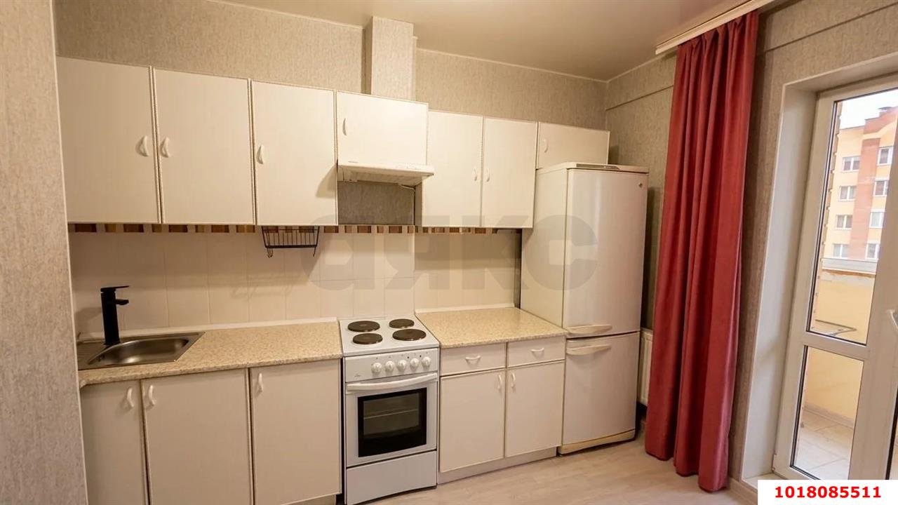 Фото №2: 1-комнатная квартира 30&nbsp;м², 6/18&nbsp;эт. - Краснодар, Прикубанский внутригородской округ, Музыкальный, мкр. ЖК Притяжение, ул. Московская, 118к1