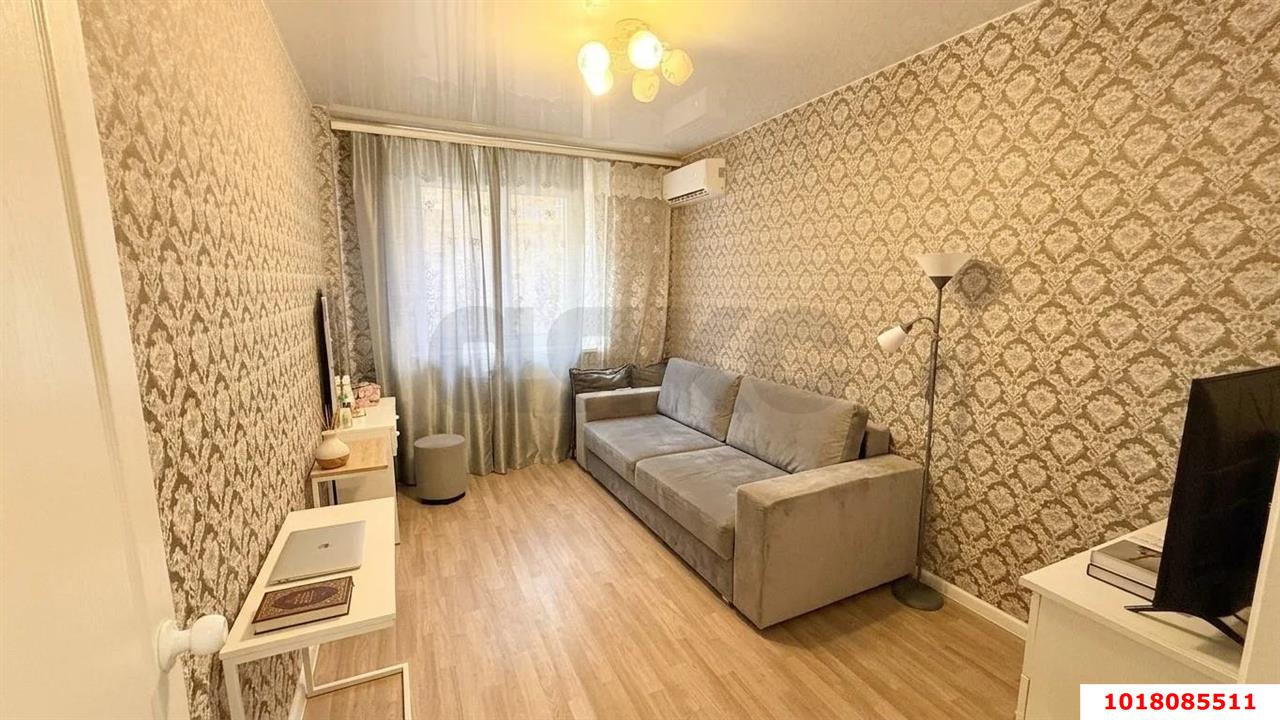 Фото №1: 1-комнатная квартира 30&nbsp;м², 6/18&nbsp;эт. - Краснодар, Прикубанский внутригородской округ, Музыкальный, мкр. ЖК Притяжение, ул. Московская, 118к1