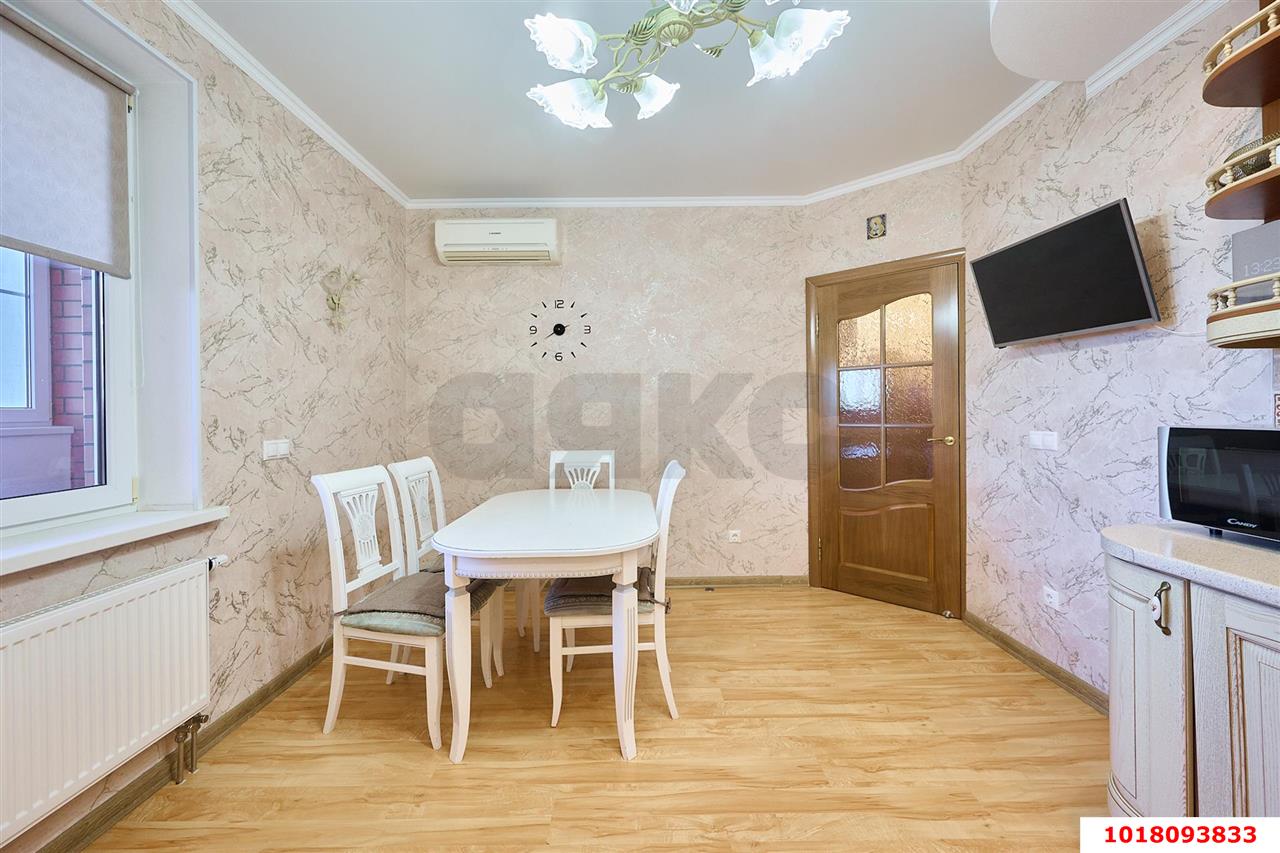 Фото №4: 3-комнатная квартира 93&nbsp;м², 6/18&nbsp;эт. - Краснодар, Центральный внутригородской округ, Черёмушки, мкр. ЖК Черёмушки, ул. Кубанская, 47