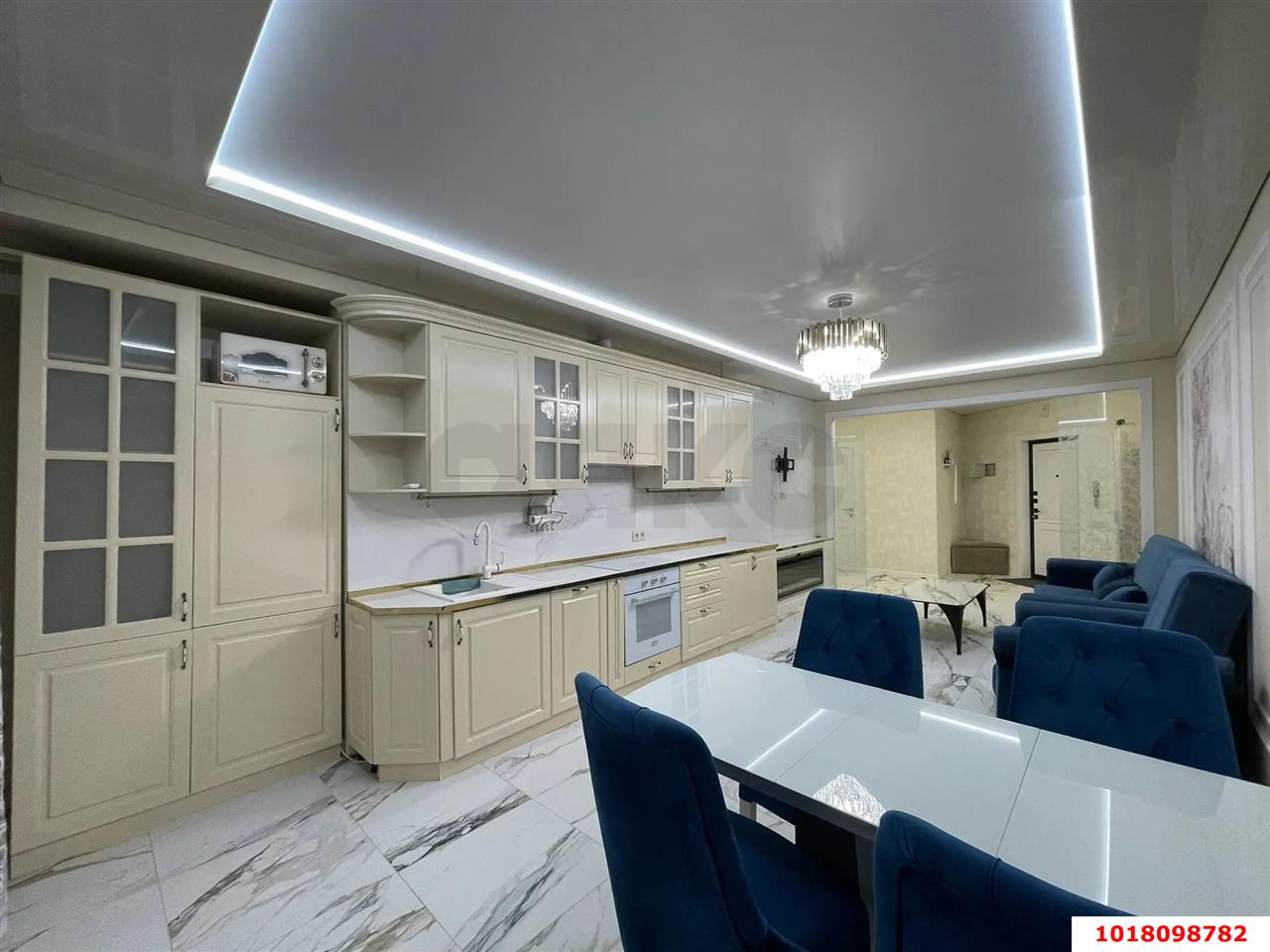Фото №1: 2-комнатная квартира 63&nbsp;м², 18/19&nbsp;эт. - Краснодар, Прикубанский внутригородской округ, мкр. Горхутор, ул. Агрономическая, 2/5к1