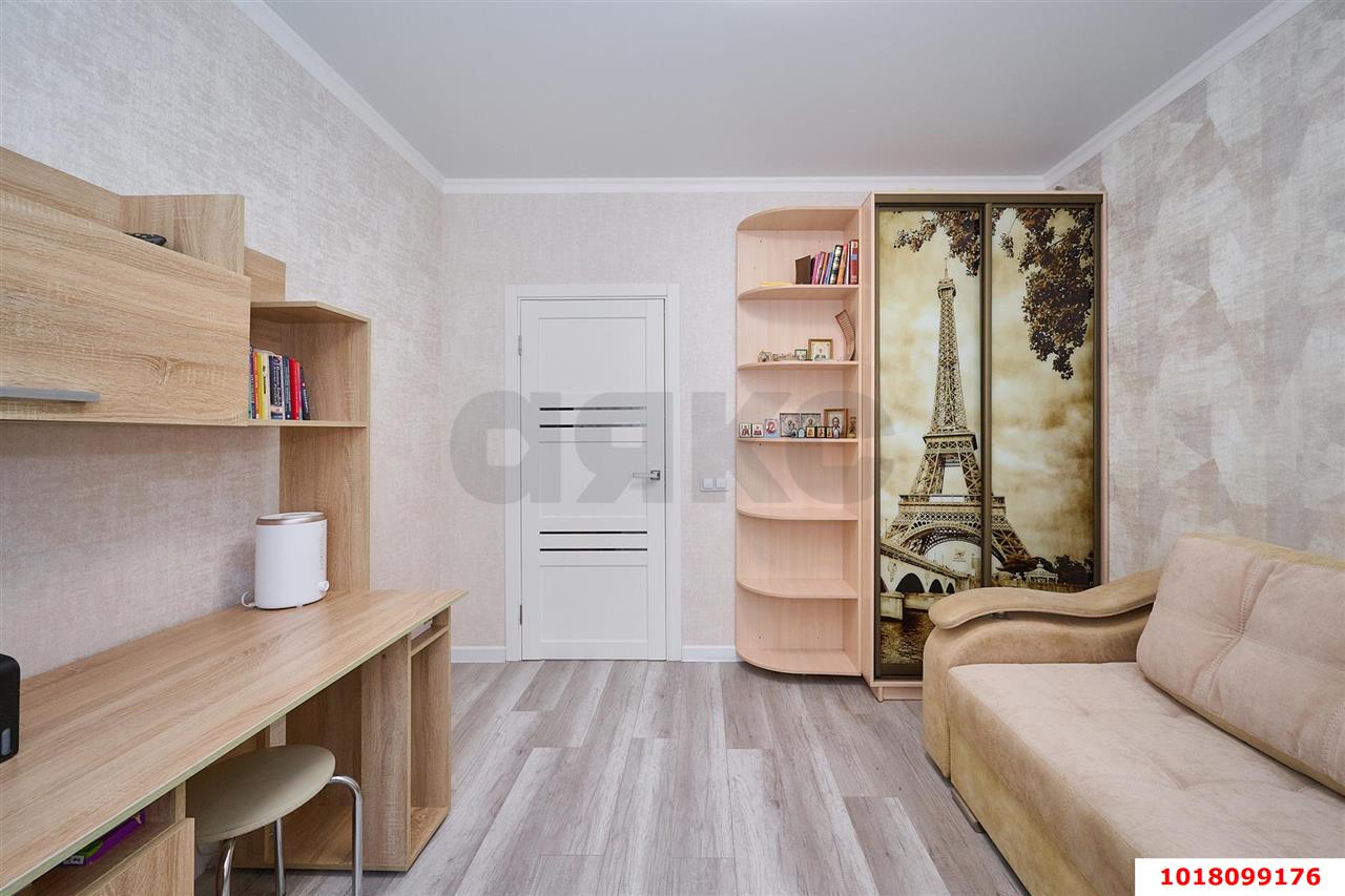 Фото №7: 3-комнатная квартира 80&nbsp;м², 2/19&nbsp;эт. - Краснодар, Прикубанский внутригородской округ, Молодёжный, мкр. жилой комплекс Абрикос, ул. 5-я Дорожная, 68к2