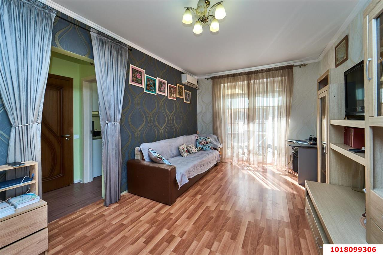 Фото №4: 1-комнатная квартира 42&nbsp;м², 4/6&nbsp;эт. - Краснодар, Прикубанский внутригородской округ, мкр. Музыкальный, ул. имени С.В. Рахманинова, 25