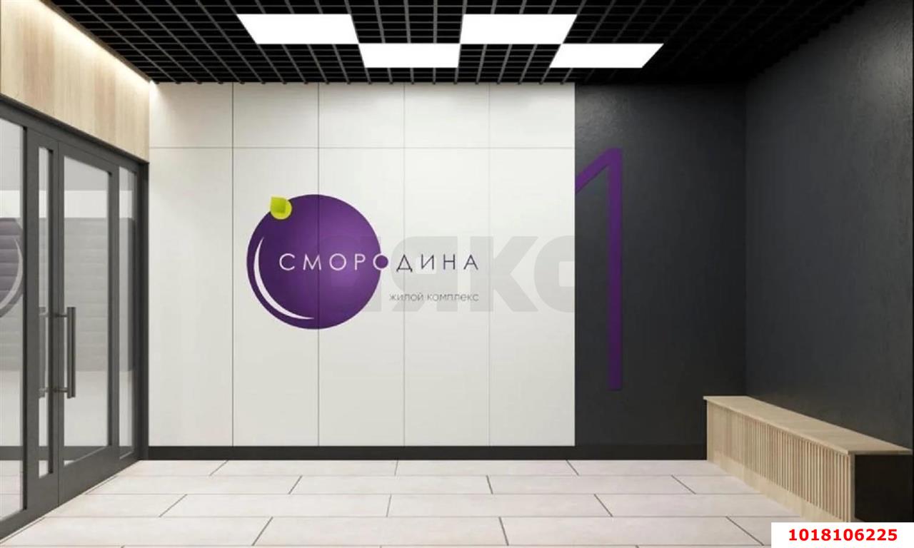 Фото №5: 1-комнатная квартира 36&nbsp;м², 10/10&nbsp;эт. - Краснодар, Карасунский внутригородской округ, мкр. ЖК Смородина, ул. имени Владимира Жириновского, 3