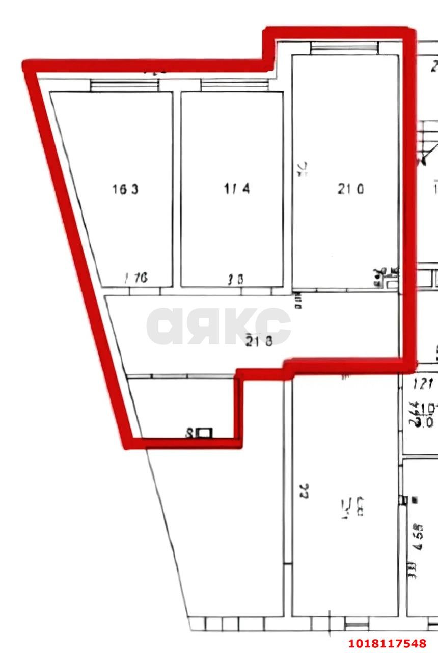 Фото №11: Торговое помещение 80&nbsp;м², 1/23&nbsp;эт. - Краснодар, Центральный внутригородской округ, Черёмушки, мкр. ЖК Солнечный Остров, ул. Ставропольская, 336/6
