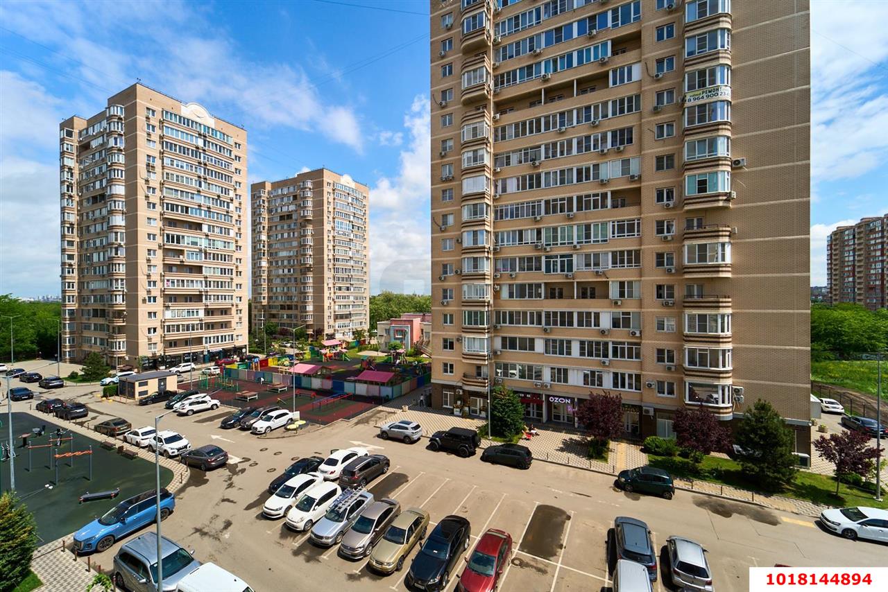 Фото №16: 1-комнатная квартира 39&nbsp;м², 5/18&nbsp;эт. - Краснодар, Прикубанский внутригородской округ, Фестивальный, мкр. ЖК Цветы, ул. Круговая, 4Вк5