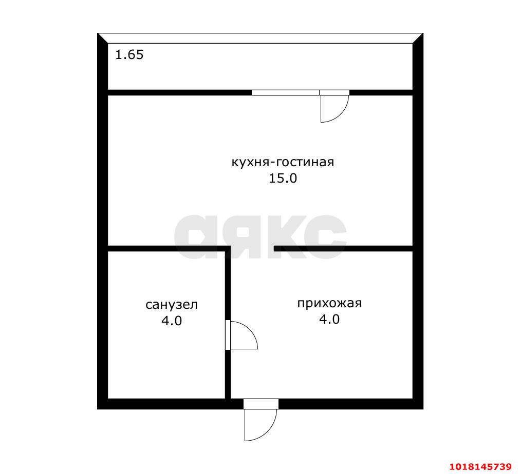 Фото №18: Студия 24&nbsp;м², 20/24&nbsp;эт. - Краснодар, Карасунский внутригородской округ, жилой комплекс На Магистральной, мкр. Камвольно-суконный Комбинат, ул. Магистральная, 11к3