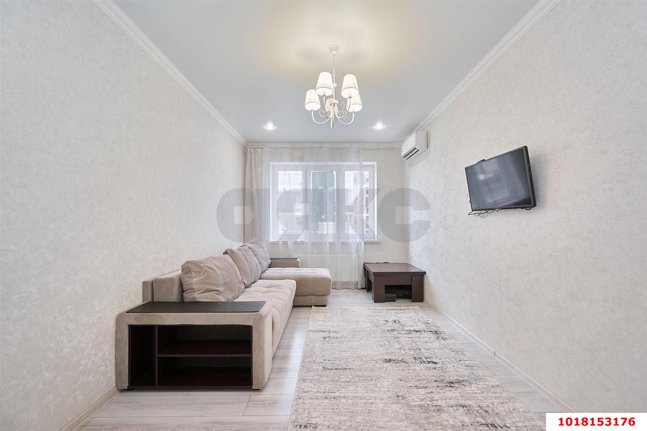 Фото №7: 1-комнатная квартира 40&nbsp;м², 8/12&nbsp;эт. - Краснодар, Прикубанский внутригородской округ, мкр. ЖК Красная Площадь, ул. Конгрессная, 21