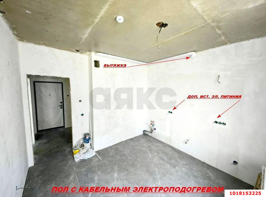 Фото №8: 1-комнатная квартира 39&nbsp;м², 4/17&nbsp;эт. - Краснодар, Центральный внутригородской округ, мкр. Черёмушки, ул. Обрывная, 132/1к17