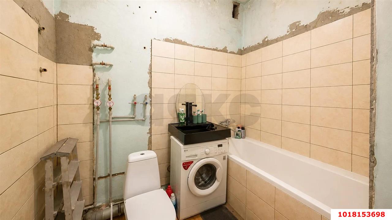 Фото №7: 1-комнатная квартира 38&nbsp;м², 7/7&nbsp;эт. - Краснодар, Прикубанский внутригородской округ, мкр. Новый, ул. Апрельская, 5