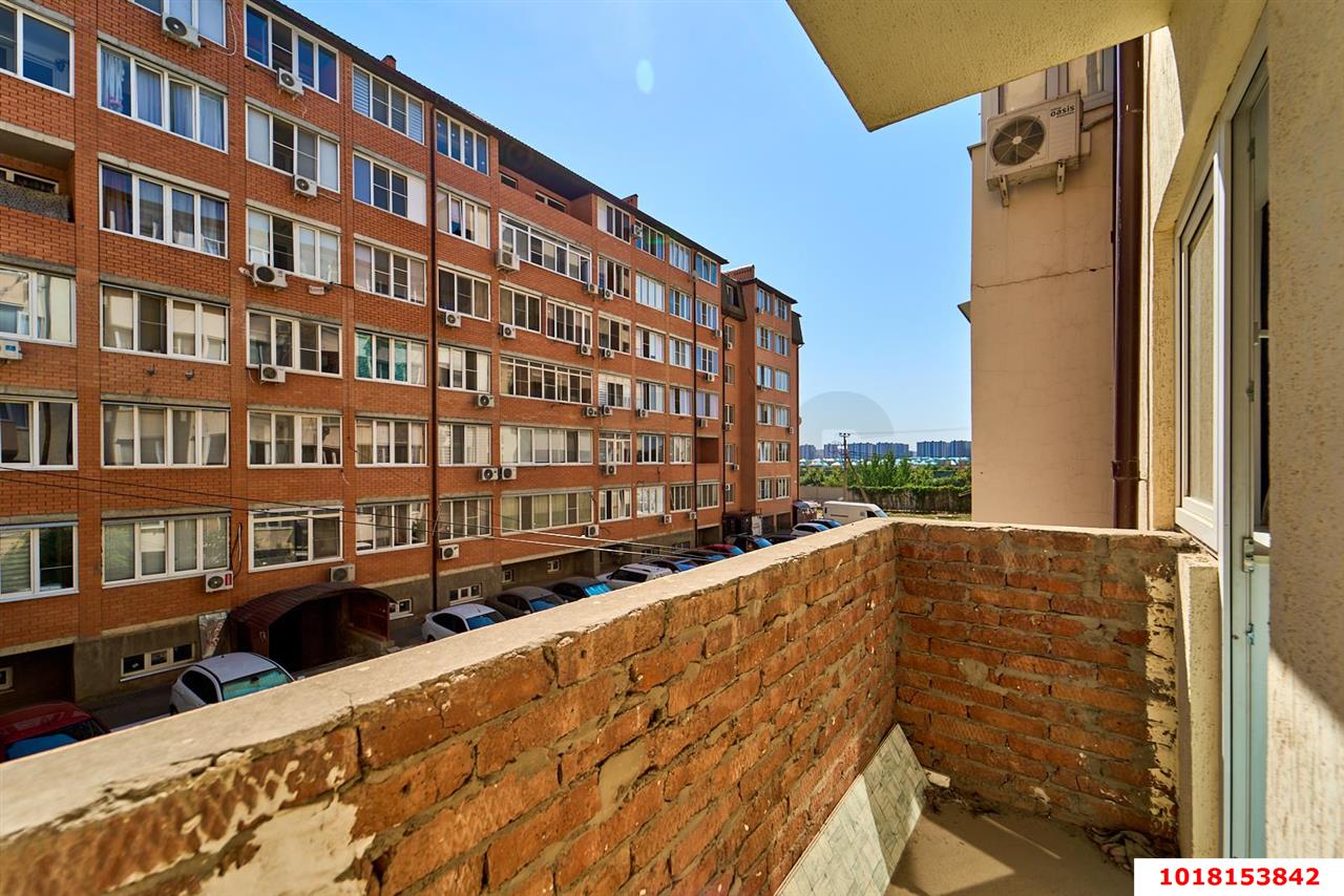 Фото №13: Студия 28&nbsp;м², 2/6&nbsp;эт. - Краснодар, мкр. Прикубанский внутригородской округ, ул. Калужская, 20