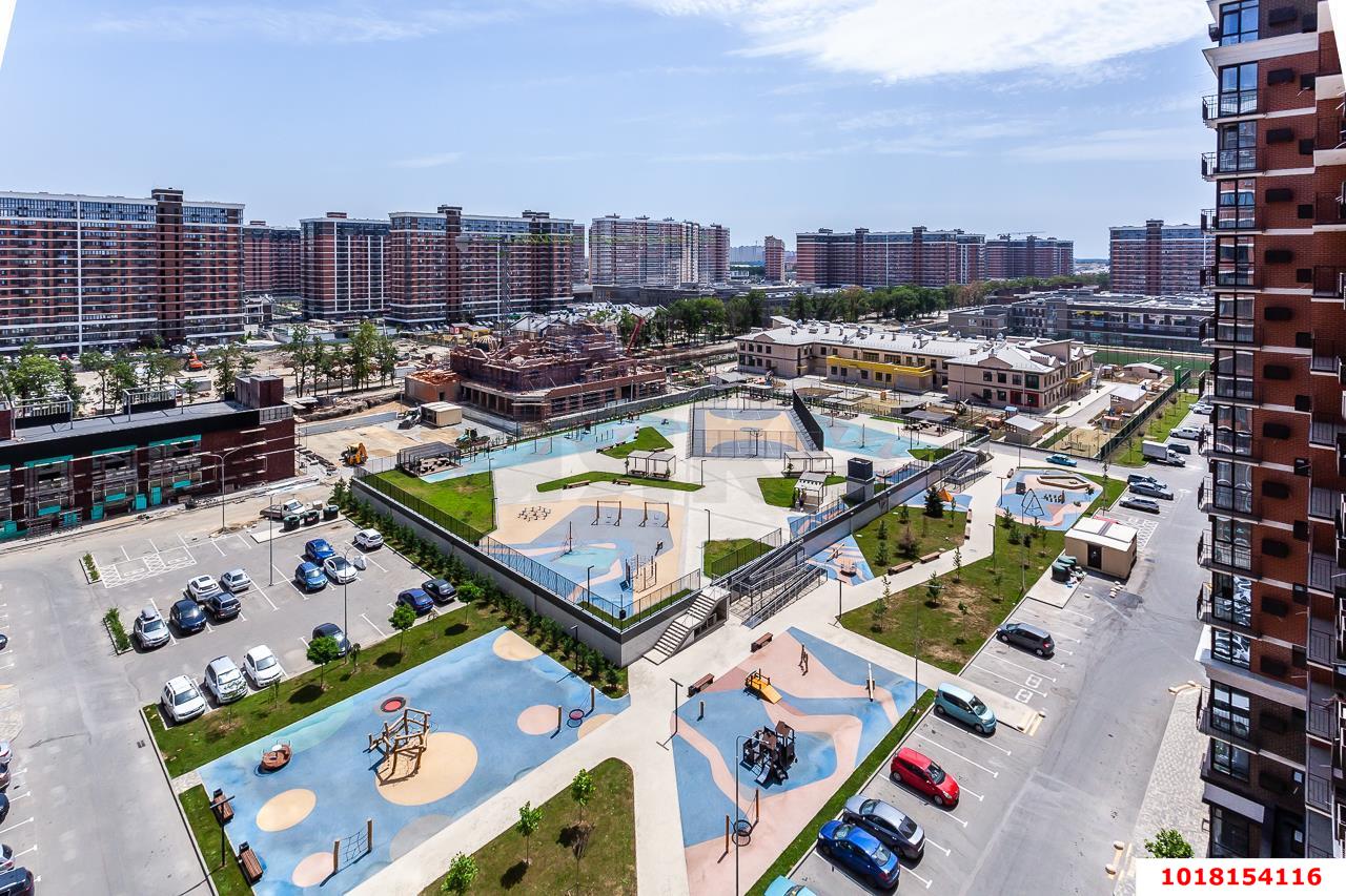 Фото №13: 1-комнатная квартира 37&nbsp;м², 11/16&nbsp;эт. - Краснодар, Прикубанский внутригородской округ, мкр. жилой комплекс Самолёт-4, ул. Ивана Беличенко, 95к1