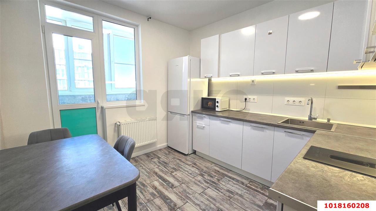 Фото №2: 1-комнатная квартира 37&nbsp;м², 15/17&nbsp;эт. - Краснодар, Прикубанский внутригородской округ, Россинского, мкр. жилой комплекс Россинский Парк, ул. Командорская, 15