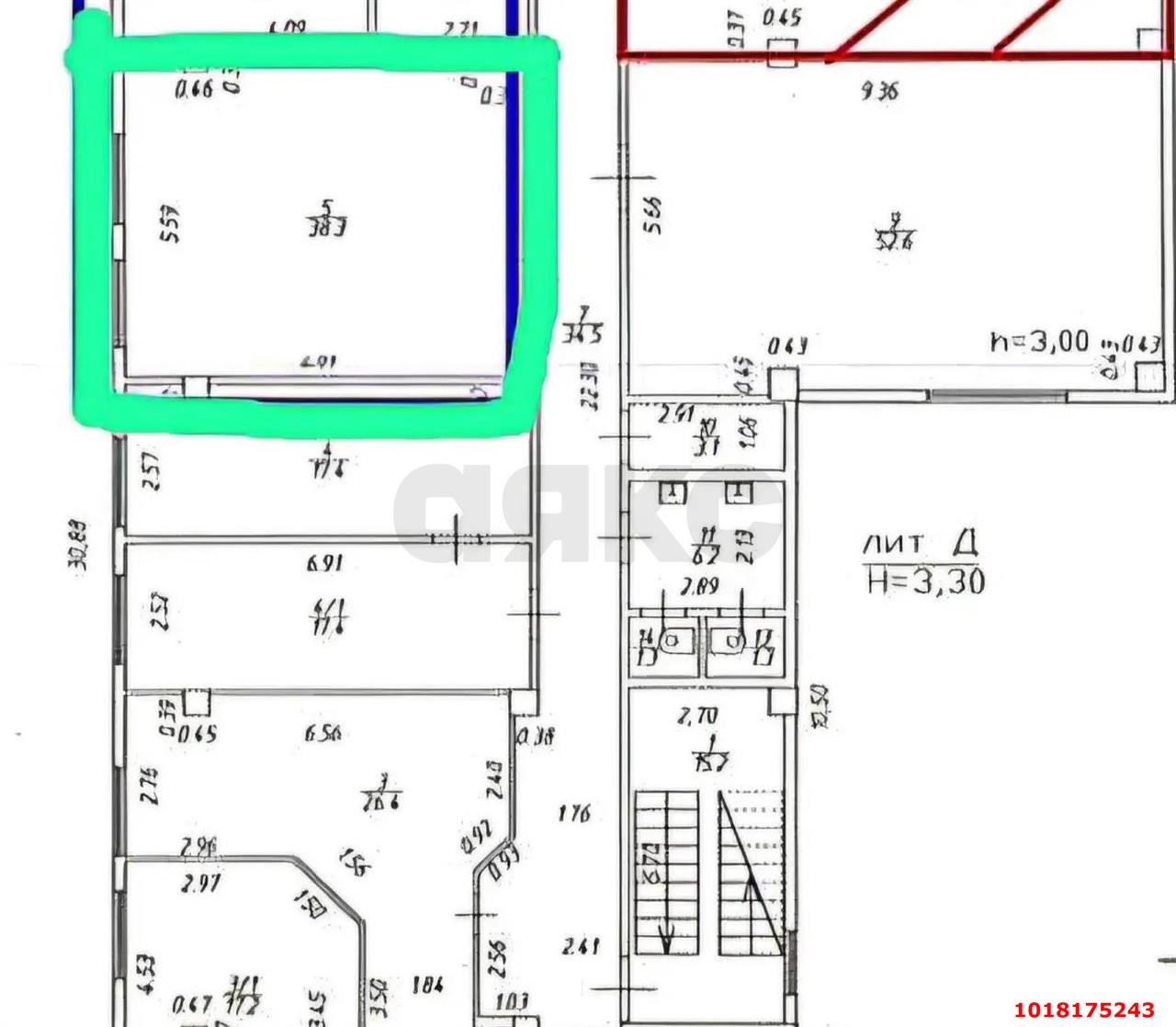Фото №8: Офисное помещение 38&nbsp;м², 2/3&nbsp;эт. - Краснодар, Западный внутригородской округ, мкр. Фестивальный, ул. Бабушкина, 175