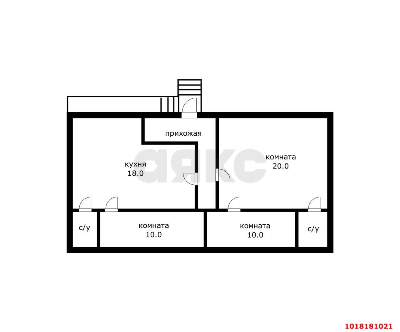 Фото №17: 3-комнатная квартира 76&nbsp;м², -1/6&nbsp;эт. - Российский, мкр. Прикубанский внутригородской округ, ул. Ратной Славы, 22