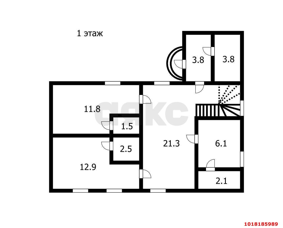 Фото №15: Дом 139&nbsp;м² + 4&nbsp;сот., 2&nbsp;эт. - Краснодаргорстрой, мкр. Прикубанский внутригородской округ, ул. 3-я Первомайская, 2