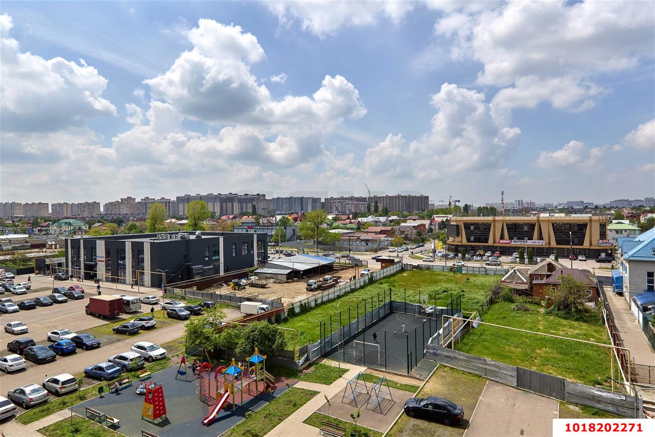 Фото №9: 1-комнатная квартира 37&nbsp;м², 3/19&nbsp;эт. - Краснодар, Прикубанский внутригородской округ, Калинино, Завод Радиоизмерительных Приборов, мкр. ЖК Акварели-2, ул. Тепличная, 62/1к6