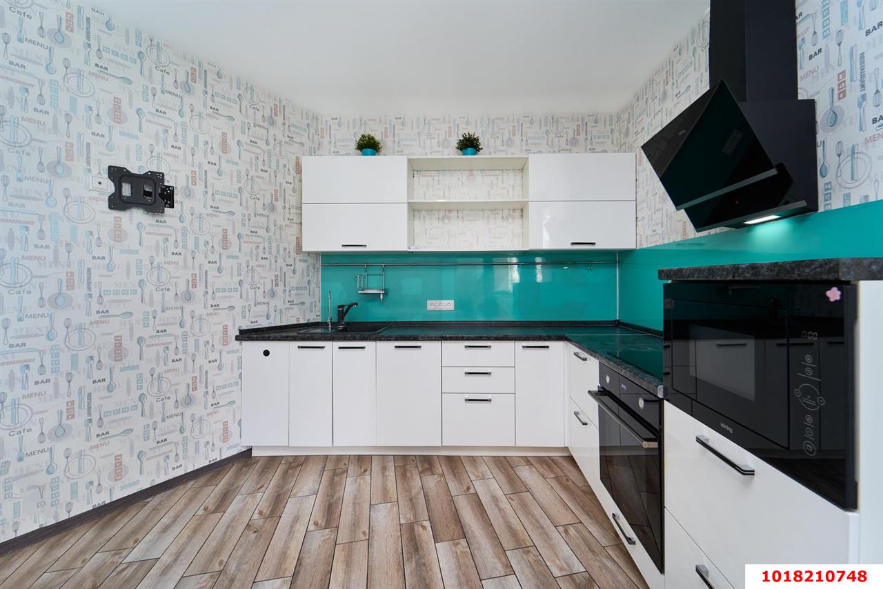 Фото №4: 1-комнатная квартира 56&nbsp;м², 14/24&nbsp;эт. - Краснодар, Кожзавод, ЖК Европейский, мкр. Западный внутригородской округ, ул. Кожевенная, 24