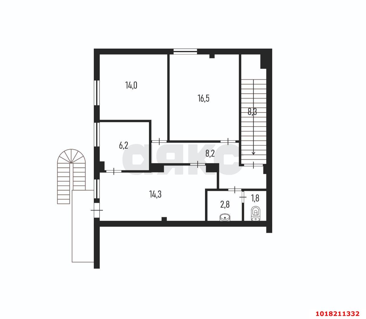 Фото №9: Торговое помещение 183&nbsp;м², 1/2&nbsp;эт. - Краснодар, Центральный внутригородской округ, мкр. Центральный, ул. Красная, 180