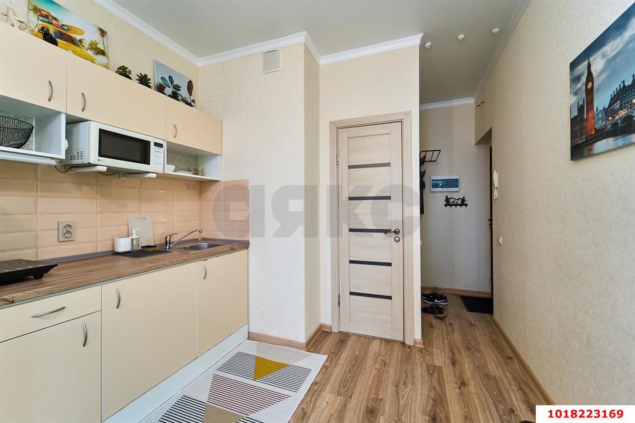 Фото №4: Студия 20&nbsp;м², 17/17&nbsp;эт. - Краснодар, Карасунский внутригородской округ, Черёмушки, мкр. ЖК Привилегия, ул. Селезнёва, 4/15к1