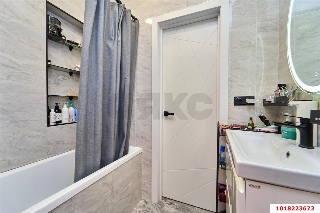 Фото №22: 1-комнатная квартира 44&nbsp;м², 8/9&nbsp;эт. - Краснодар, Прикубанский внутригородской округ, мкр. жилой комплекс Европа-Сити, ул. Античная, 8