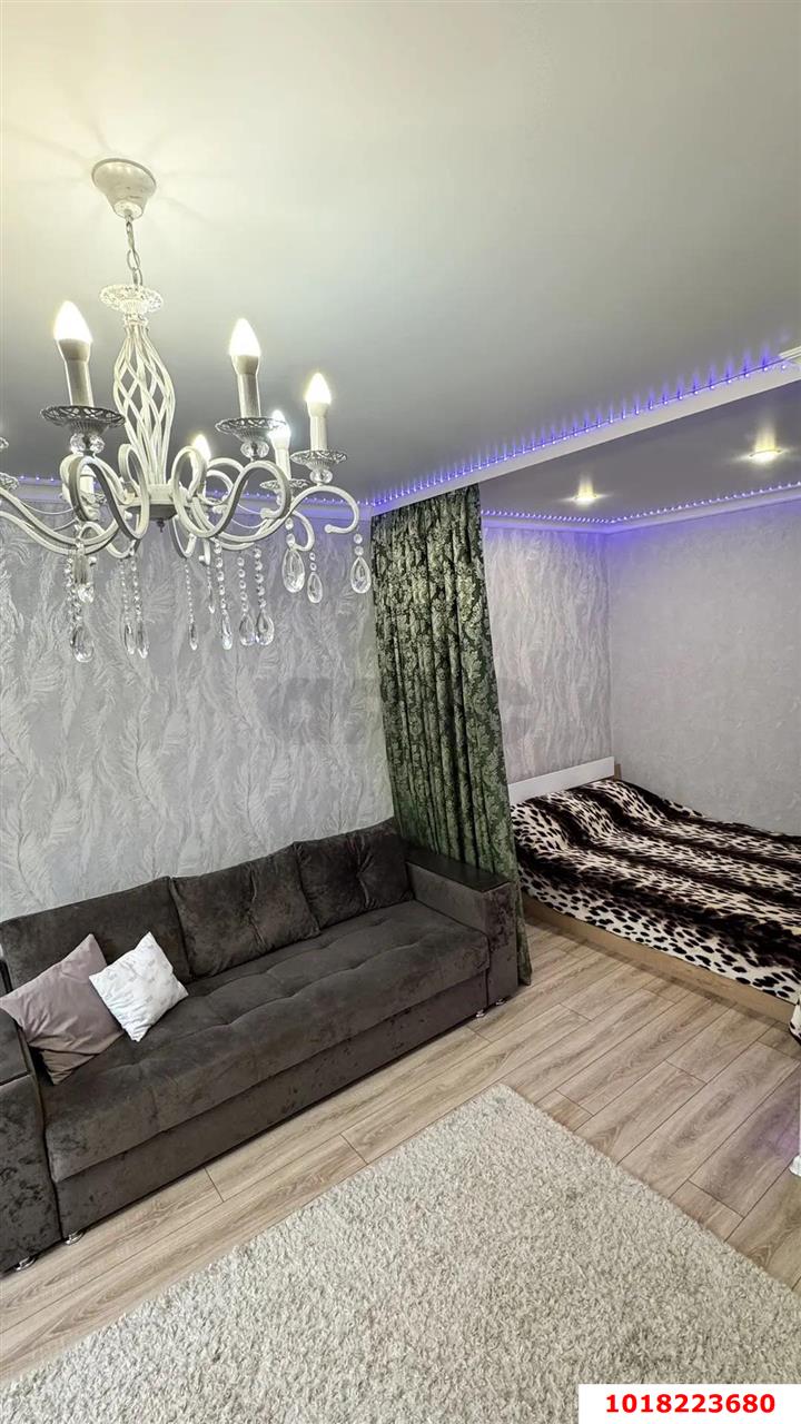 Фото №5: 1-комнатная квартира 40&nbsp;м², 1/20&nbsp;эт. - Краснодар, Прикубанский внутригородской округ, Завод Радиоизмерительных Приборов, п. Калинино, ул. Российская, 337