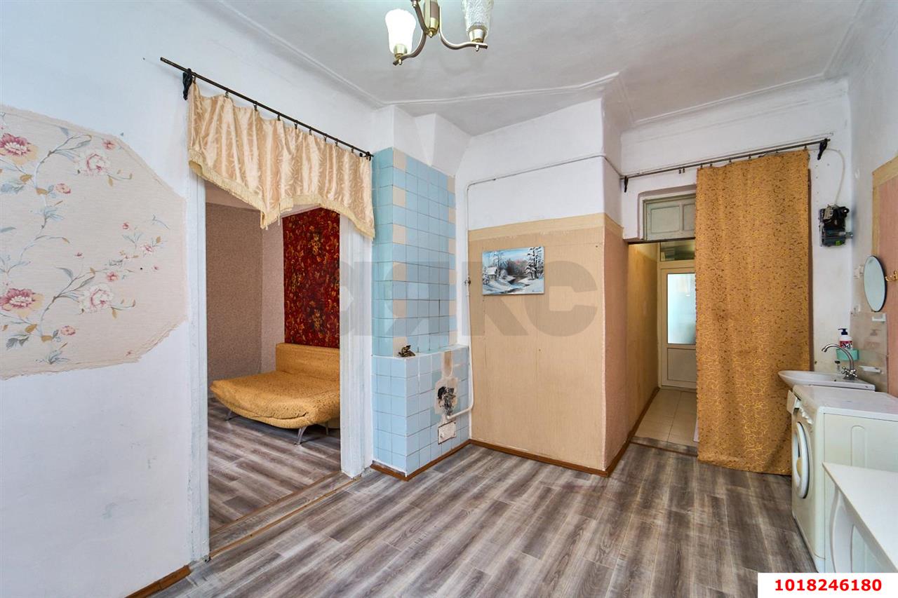 Фото №5: 2-комнатная квартира 25&nbsp;м², 1/1&nbsp;эт. - Краснодар, Западный внутригородской округ, мкр. Центральный, ул. Пашковская, 63