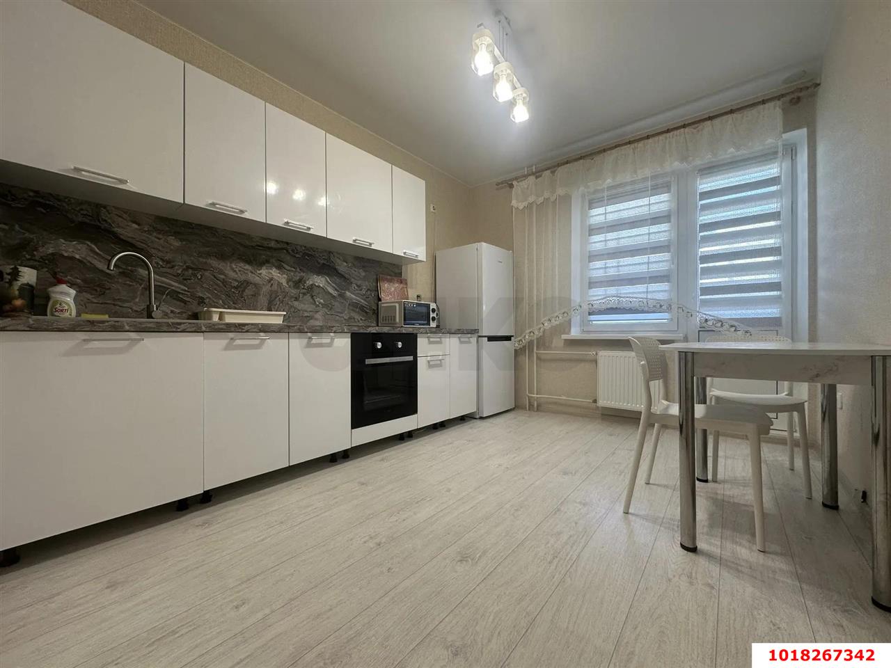 Фото №2: 1-комнатная квартира 40&nbsp;м², 13/16&nbsp;эт. - Краснодар, Прикубанский внутригородской округ, Восточный, мкр. жилой комплекс Квартал № 6, ул. Генерал-лейтенанта Александра Сапрунова, 17