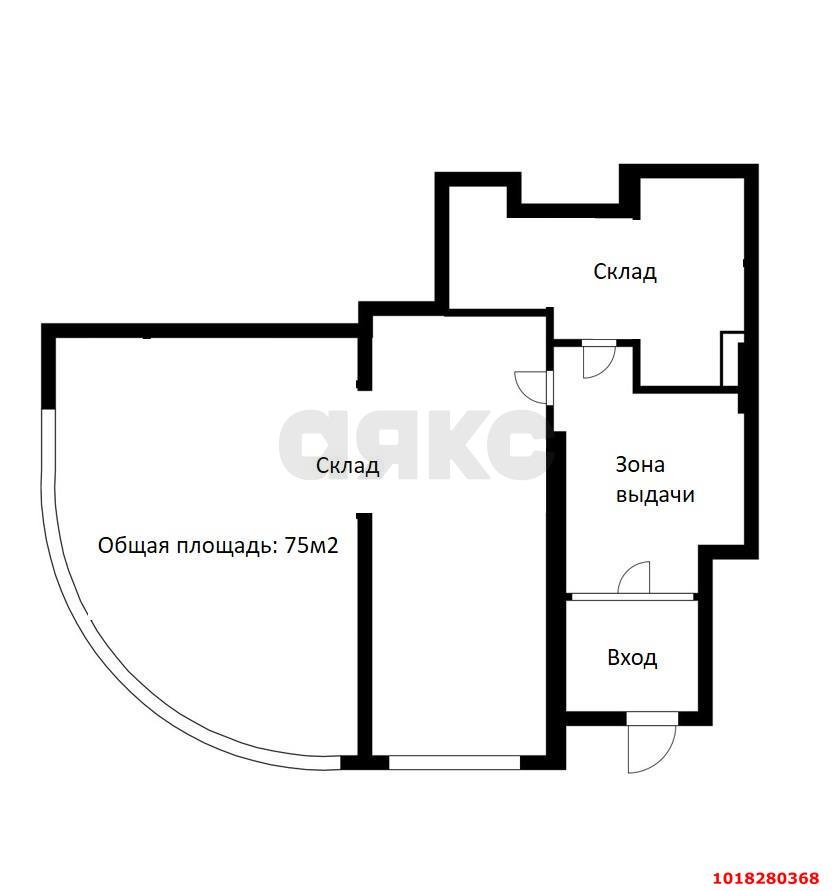 Фото №6: Торговое помещение 75&nbsp;м², 1/24&nbsp;эт. - Краснодар, Карасунский внутригородской округ, Черёмушки, мкр. ЖК Большая Таманская, ул. Таманская, 153к2