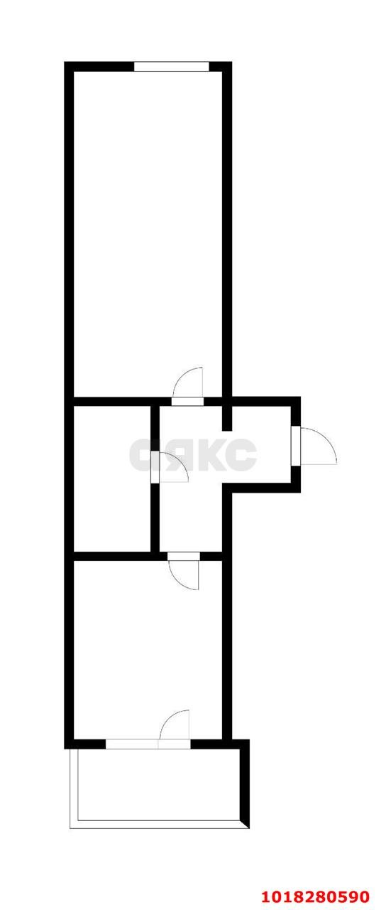Фото №13: 1-комнатная квартира 39&nbsp;м², 3/5&nbsp;эт. - Новая Адыгея, мкр. жилой комплекс Родной Дом, ул. Бжегокайская, 31/5Ак1