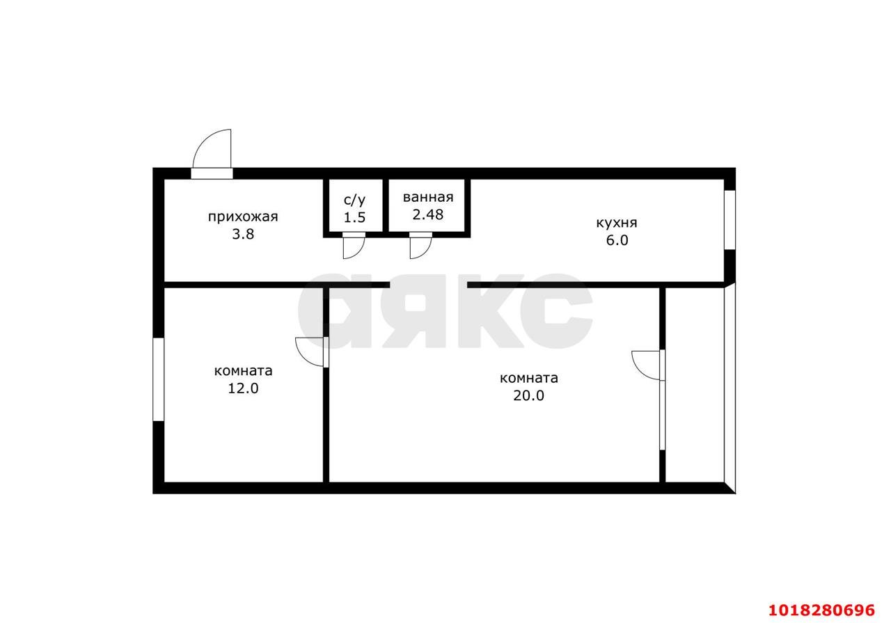 Фото №17: 2-комнатная квартира 50&nbsp;м², 5/5&nbsp;эт. - Краснодар, Карасунский внутригородской округ, мкр. Гидростроителей, ул. Трудовой Славы, 17