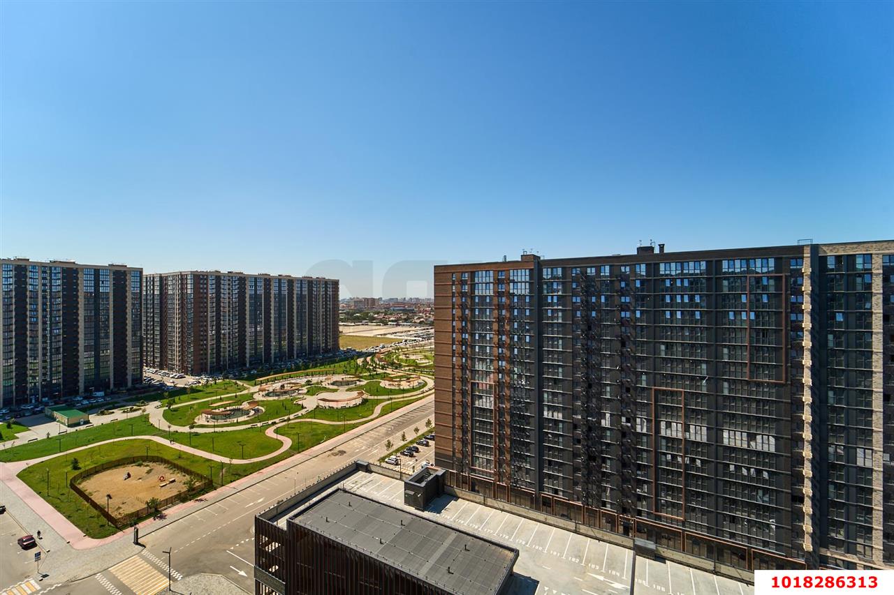Фото №12: Студия 27&nbsp;м², 16/18&nbsp;эт. - Краснодар, Прикубанский внутригородской округ, мкр. Образцово, ул. Адмирала Макарова, 5