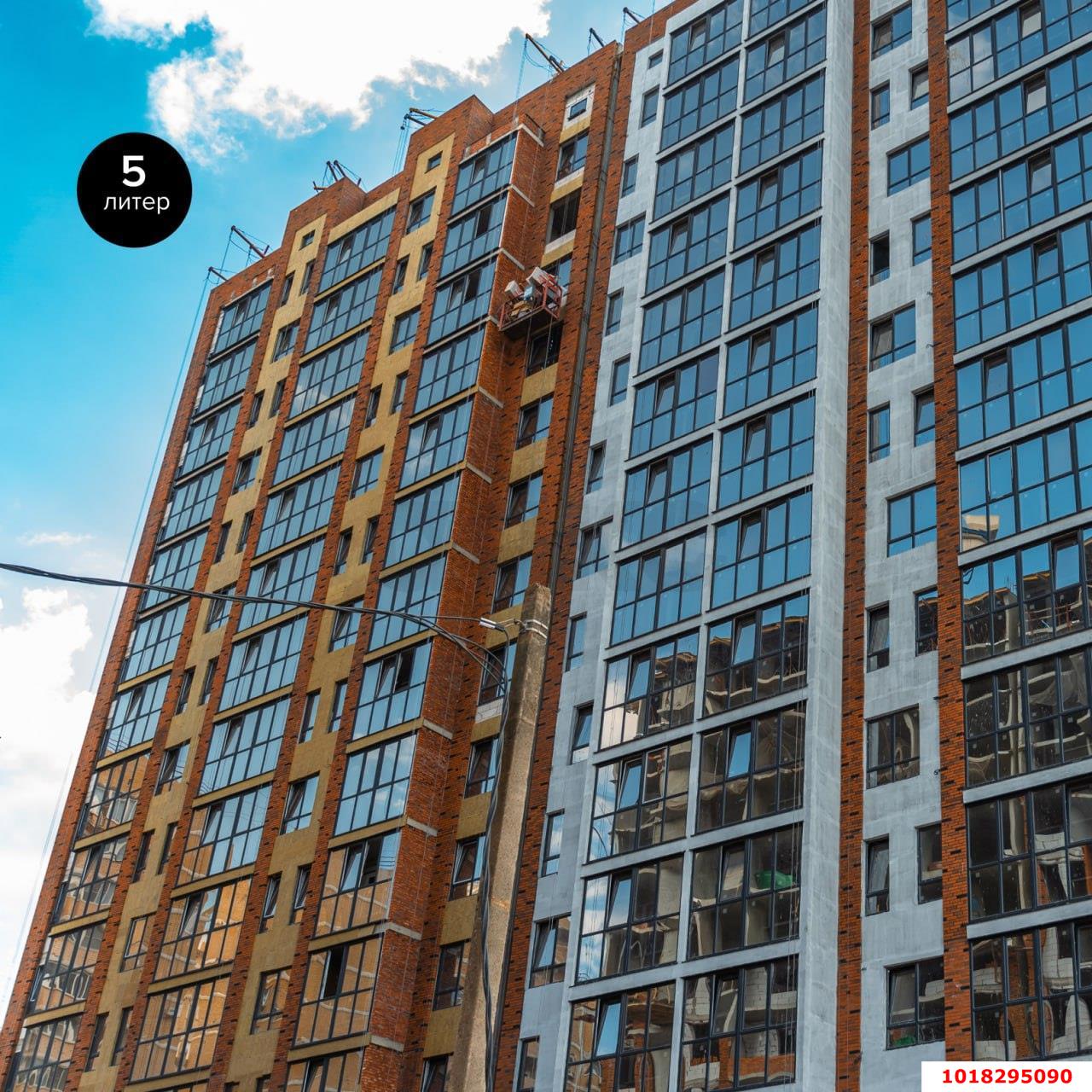 Фото №6: 1-комнатная квартира 15&nbsp;м², 13/19&nbsp;эт. - Краснодар, Прикубанский внутригородской округ, мкр. Фестивальный, ул. Круговая, 4/1к5