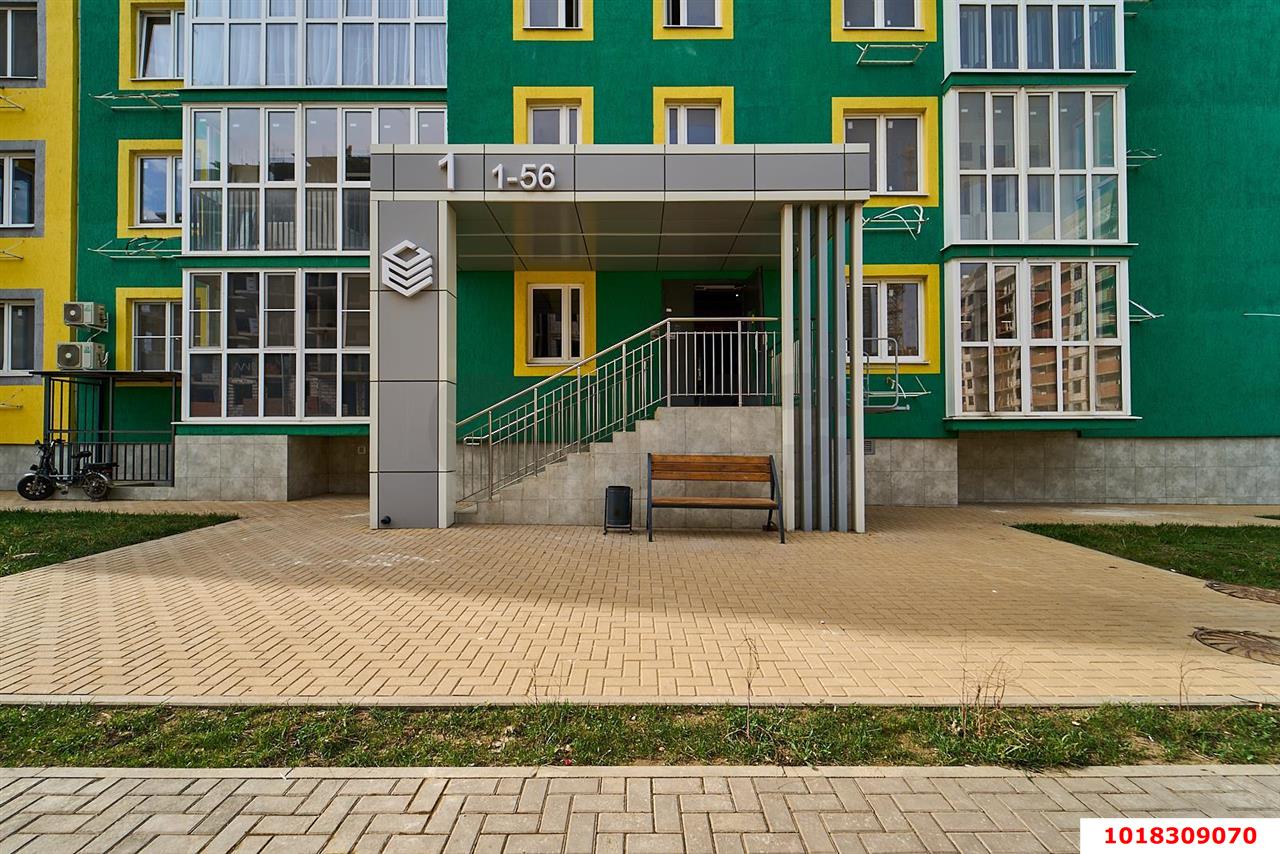 Фото №4: Студия 24&nbsp;м², 3/8&nbsp;эт. - Краснодар, Прикубанский внутригородской округ, мкр. жилой комплекс Европа-Сити, ул. Античная, 4