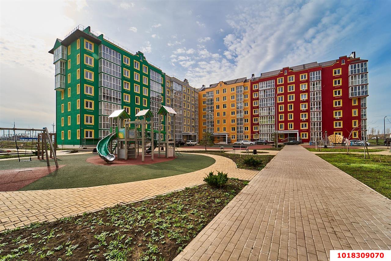 Фото №3: Студия 24&nbsp;м², 3/8&nbsp;эт. - Краснодар, Прикубанский внутригородской округ, мкр. жилой комплекс Европа-Сити, ул. Античная, 4