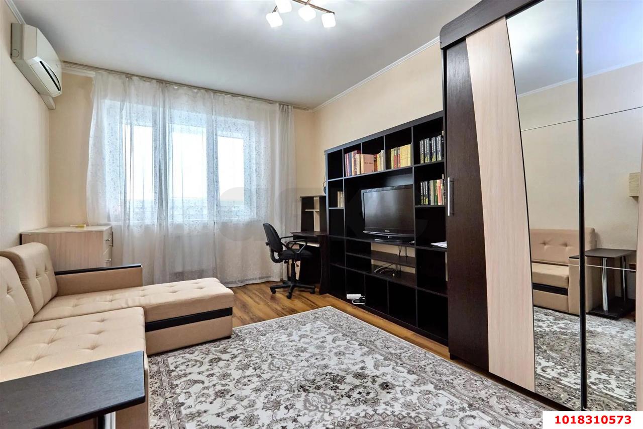 Фото №5: 1-комнатная квартира 43&nbsp;м², 4/19&nbsp;эт. - Краснодар, Западный внутригородской округ, мкр. Центральный, ул. Кубанская набережная, 64