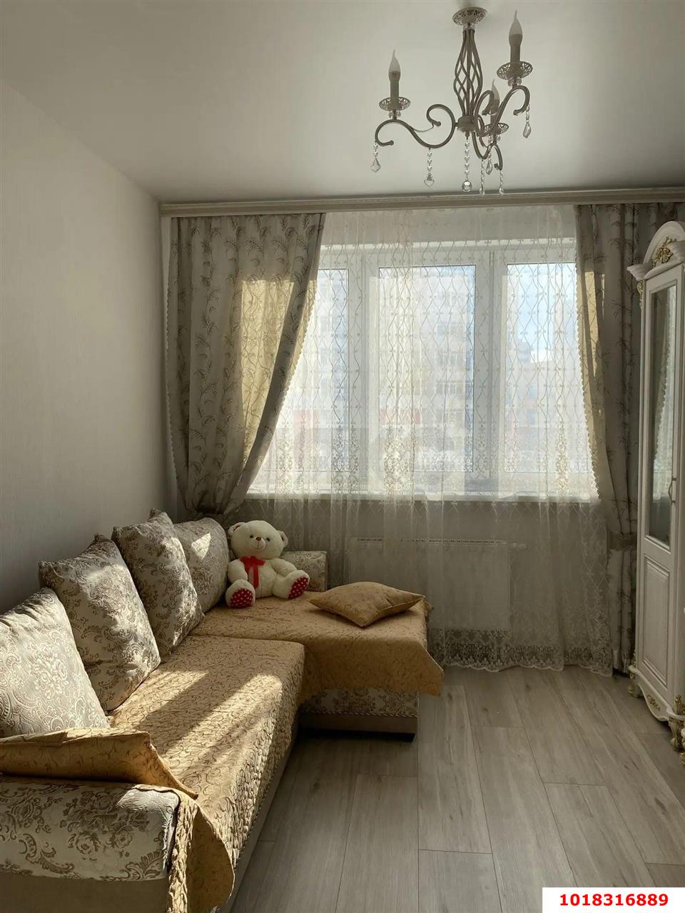 Фото №6: 2-комнатная квартира 38&nbsp;м², 5/18&nbsp;эт. - Анапа, мкр. жилой комплекс Южный квартал, ул. Супсехское шоссе, 39к7