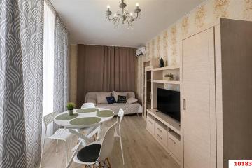 Фото №1: 2-комнатная квартира 60 м², 5/10 эт. - Краснодар, мкр. Солнечный, ул. имени Симиренко, 18