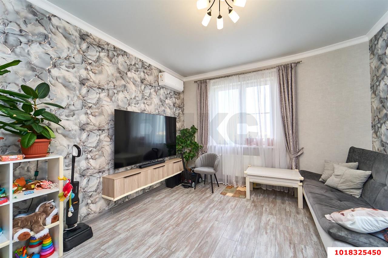 Фото №8: 2-комнатная квартира 62&nbsp;м², 24/24&nbsp;эт. - Краснодар, Центральный внутригородской округ, Черёмушки, мкр. ЖК Фонтаны, ул. Воронежская, 47Д