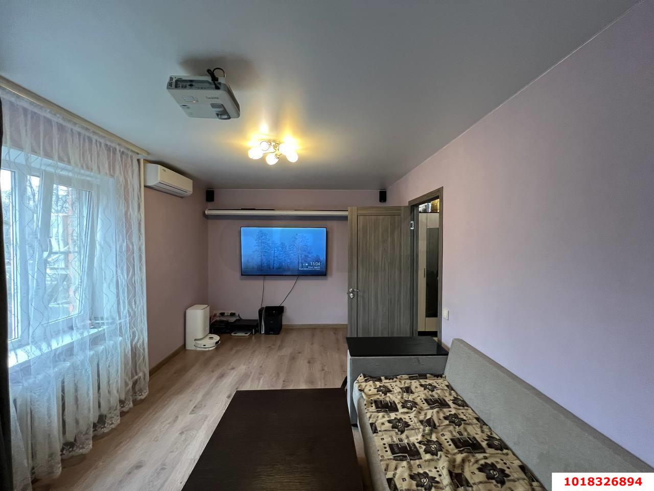 Фото №6: 1-комнатная квартира 32&nbsp;м², 2/5&nbsp;эт. - Краснодар, Западный внутригородской округ, мкр. Фестивальный, ул. Котовского, 98