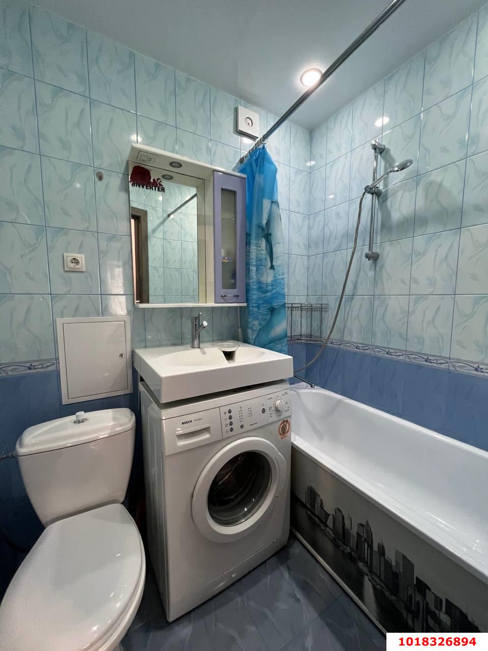 Фото №7: 1-комнатная квартира 32&nbsp;м², 2/5&nbsp;эт. - Краснодар, Западный внутригородской округ, мкр. Фестивальный, ул. Котовского, 98