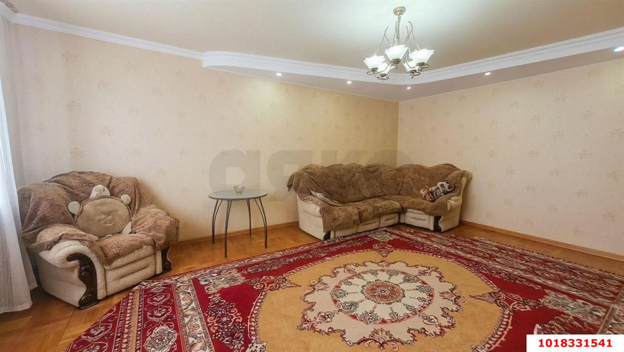Фото №12: 3-комнатная квартира 99&nbsp;м², 4/5&nbsp;эт. - Краснодар, Прикубанский внутригородской округ, Школьный, Круглик, мкр. Табачная Фабрика, ул. Академика Пустовойта, 8