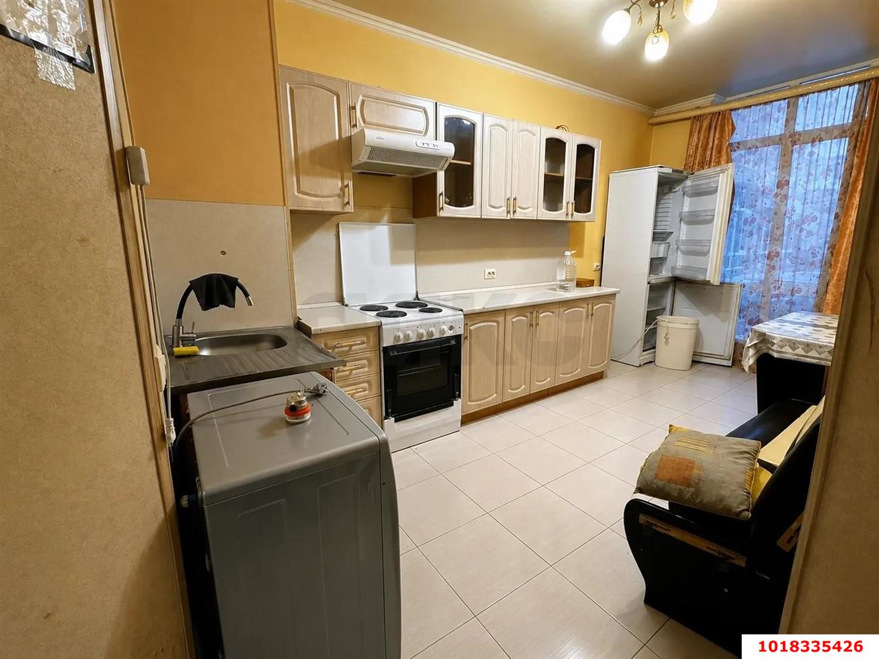 Фото №2: 1-комнатная квартира 36&nbsp;м², 1/9&nbsp;эт. - Краснодар, мкр. Прикубанский внутригородской округ, ул. Митинская, 21