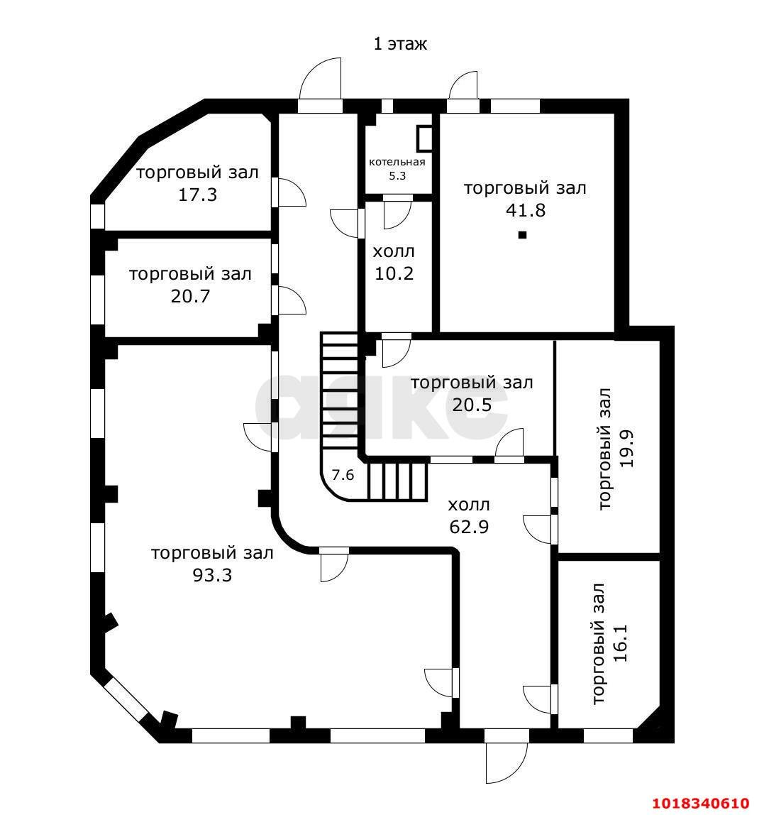 Фото №8: Отдельное здание 582&nbsp;м², 2&nbsp;эт. - Афипский, ул. Ленина, 140
