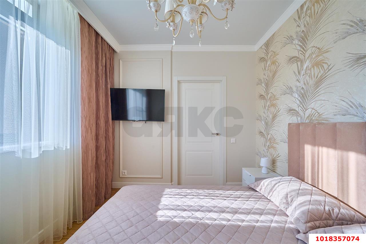 Фото №11: 1-комнатная квартира 50&nbsp;м², 5/25&nbsp;эт. - Краснодар, Западный внутригородской округ, Фестивальный, мкр. ЖК Тургенев, ул. Дальняя, 8к1
